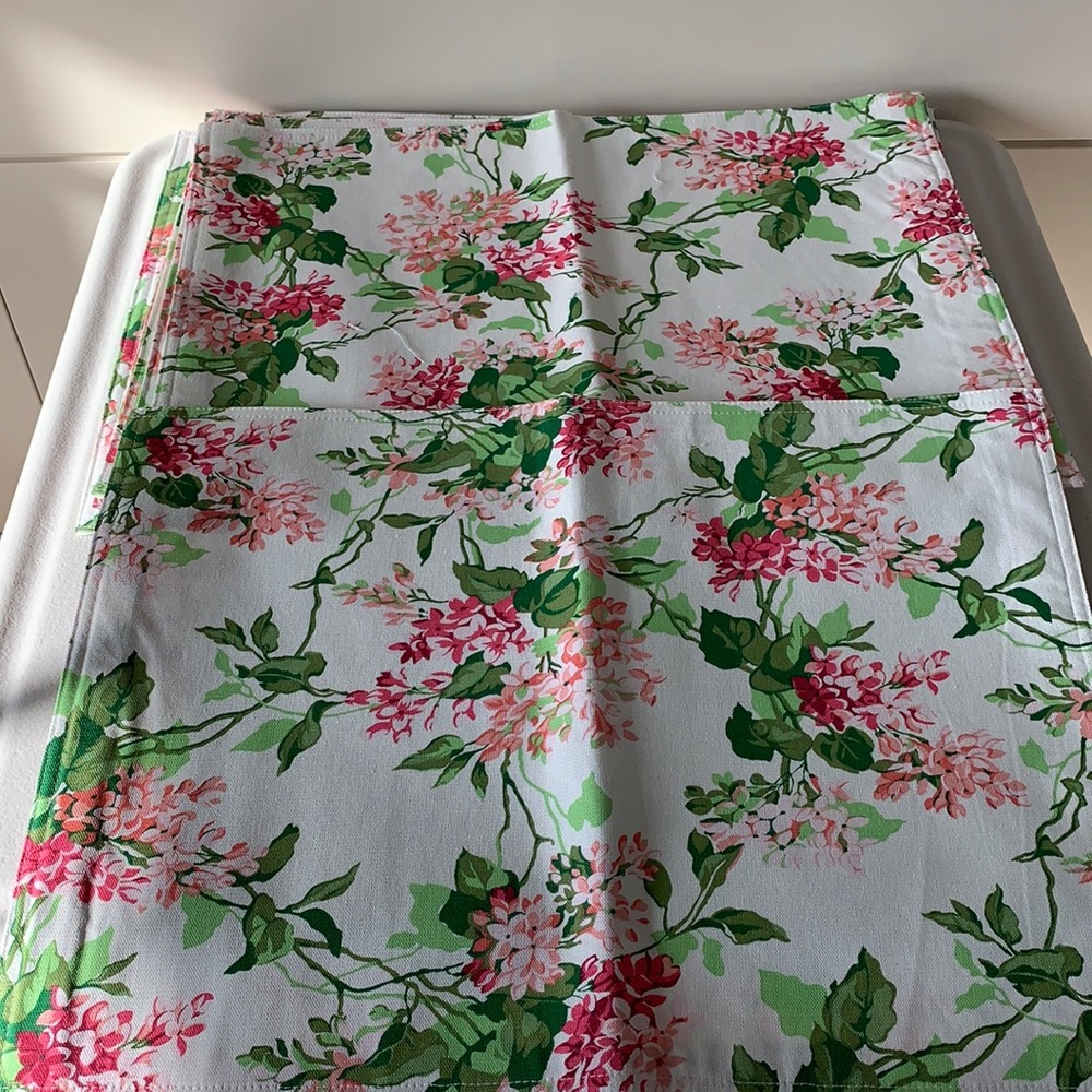 New Kate Spade Spring Flower Theme Table Mat